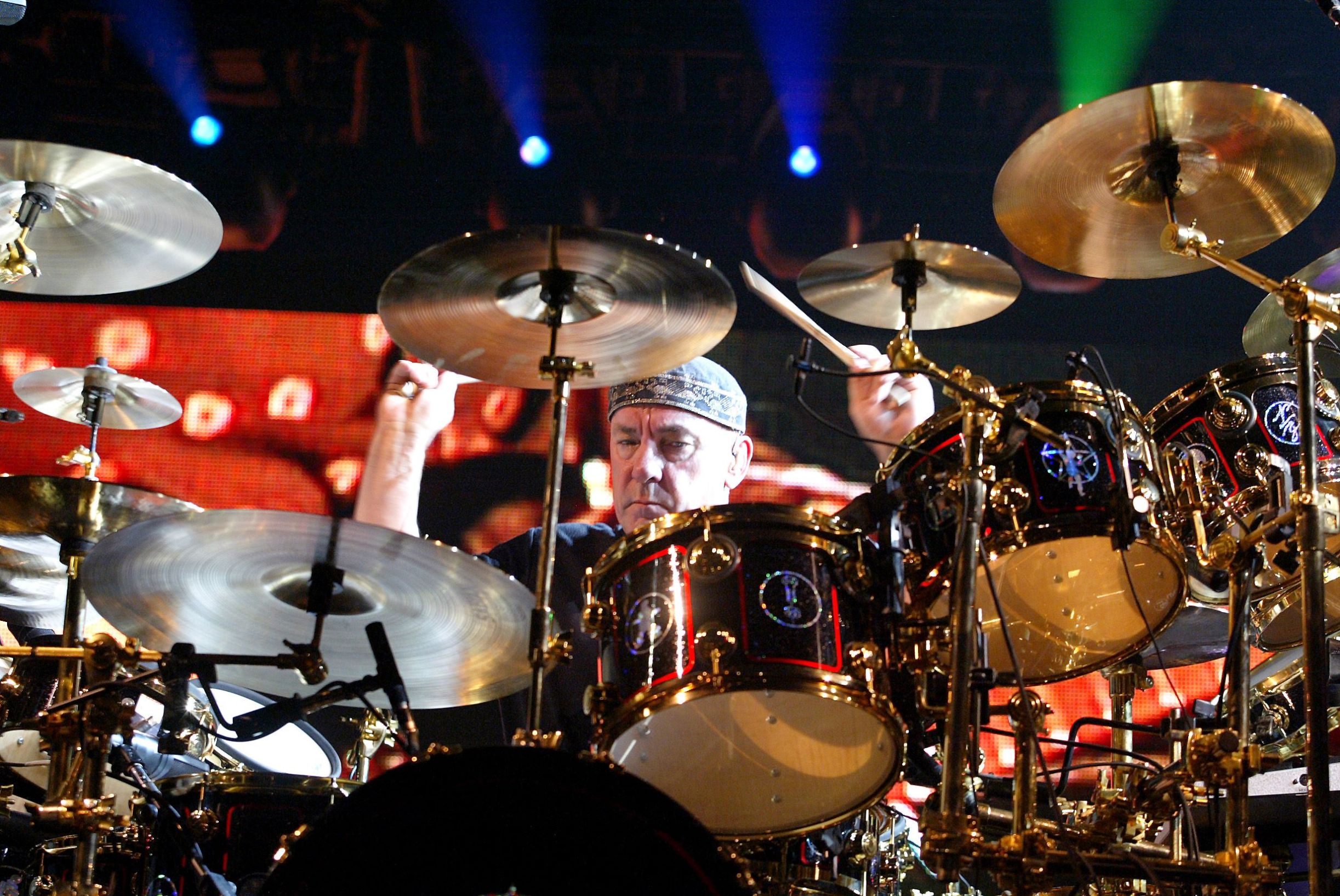 Canadian band Rush legendary drummer Neil Peart passed away at 67 for an aggressive brain cancer.  The death was on january 7th, but the bad news was confirmed only today. Live file images.
10 Jan 2020, Image: 492070066, License: Rights-managed, Restrictions: World Rights, Model Release: no, Credit line: Bruno Marzi / MEGA / Mega Agency / Profimedia